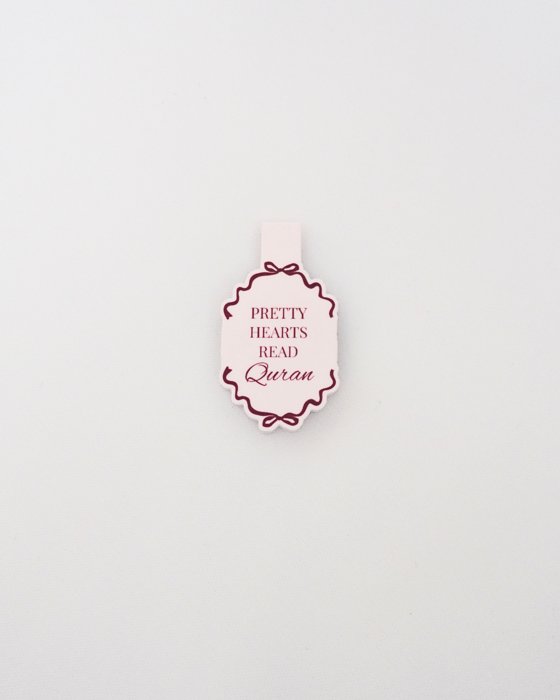 Pretty Hearts Read Quran Magnetic Bookmark
