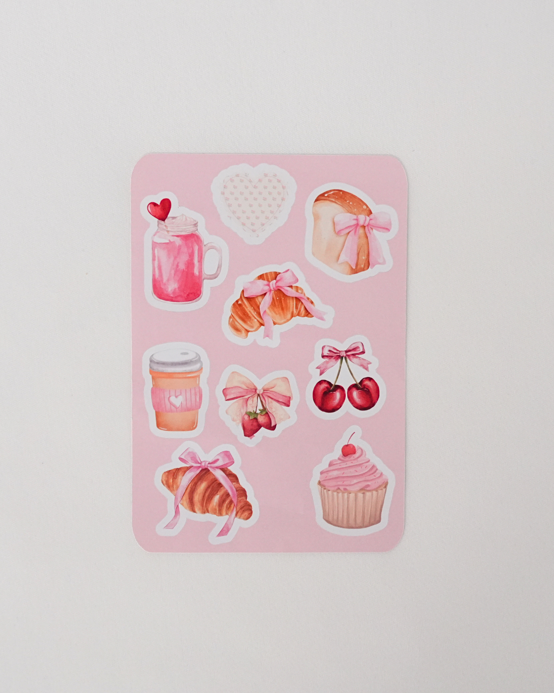 Pink Bow Patisserie | Sticker Sheet