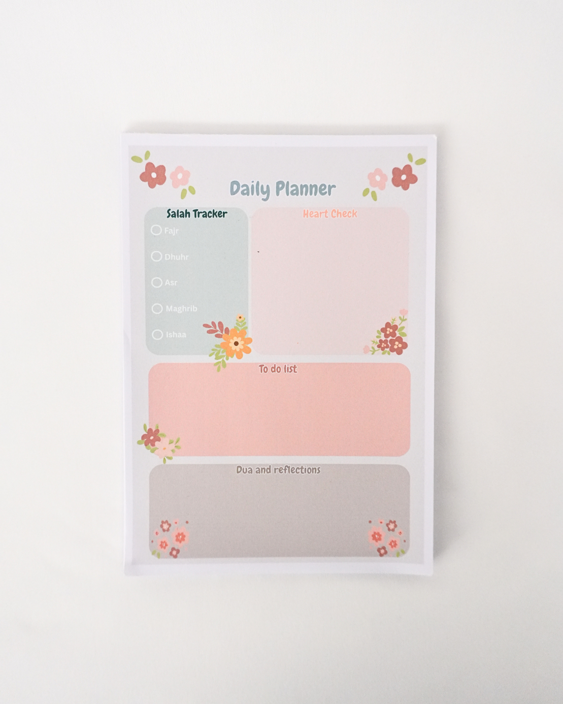 Barakah Daily Planner