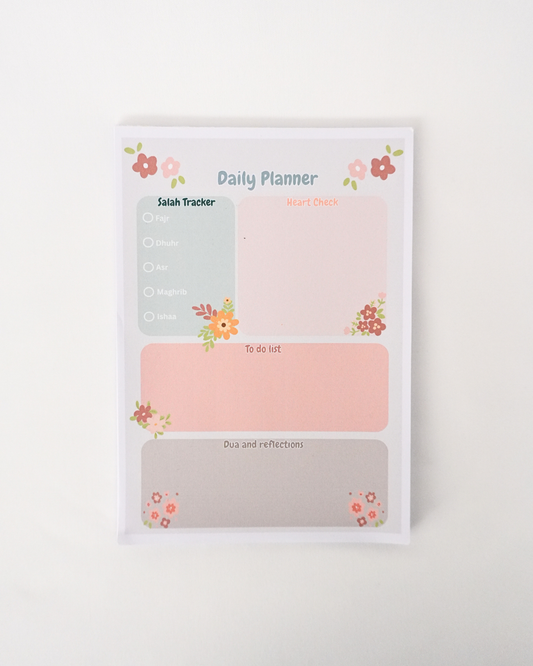 Barakah Daily Planner