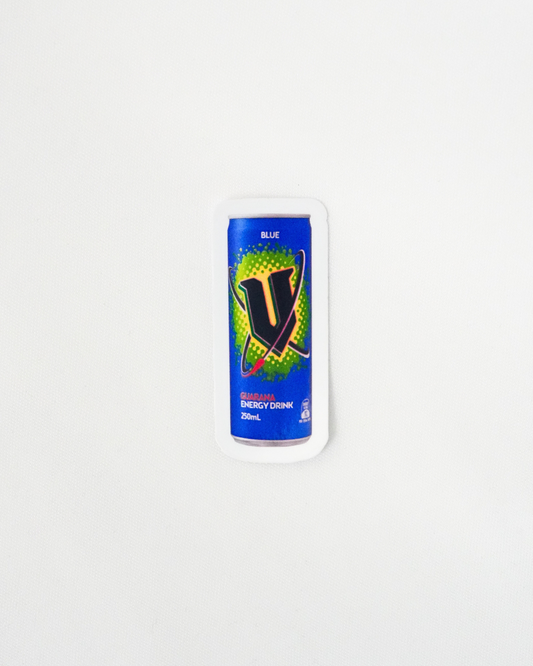 Blue V Sticker