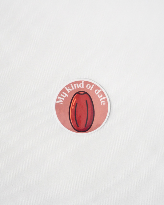 My Kind of Date Sticker
