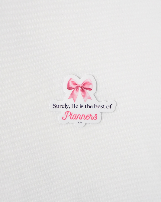 Best of Planners Sticker