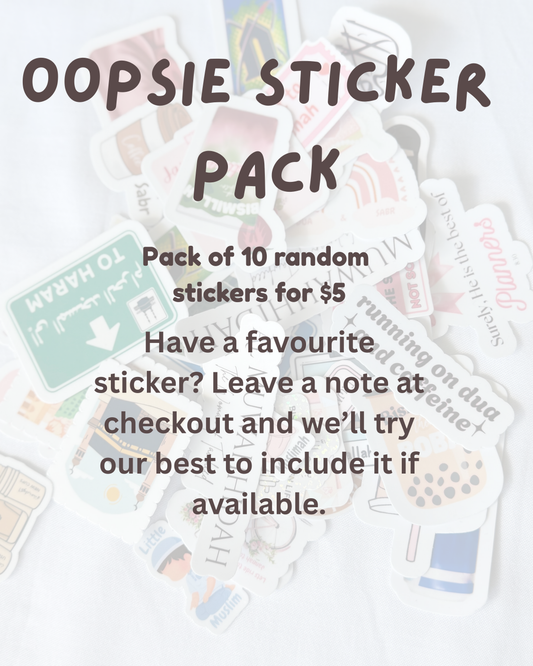 Oopsie Sticker Pack