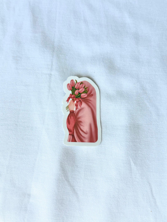 Blush Bloom Muslimah Sticker