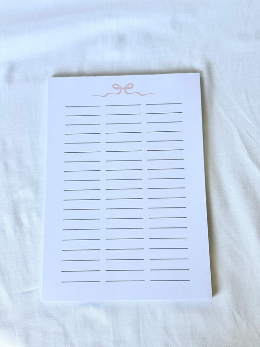 Bow Notepad