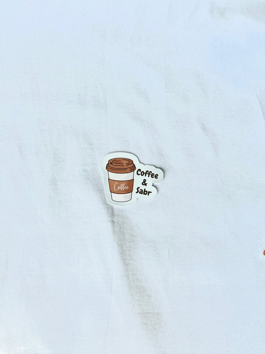 Coffee & Sabr Sticker