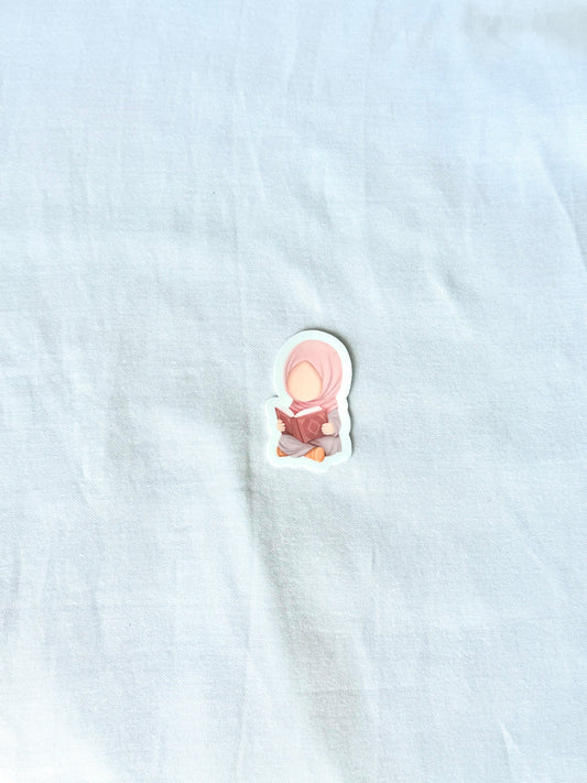 Little Quran Reader Sticker