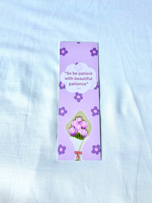Patience Bookmark